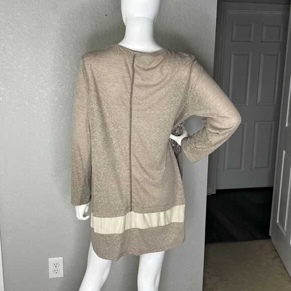 ANVRDIE Angels Never Die Size 2 Brown Floral Graphic Print Dress Steampunk - Picture 4 of 9